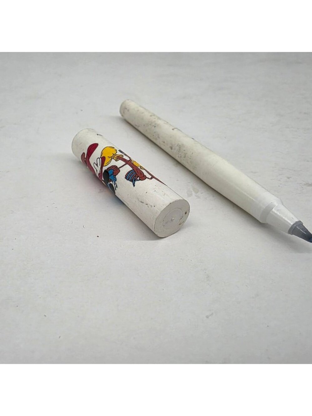Sorcerer Mickey Donald Duck Disney Home Video Marker Pen White Plastic - Picture 10 of 11